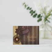Carte de visite Zizzago Steampunk Design (Debout devant)