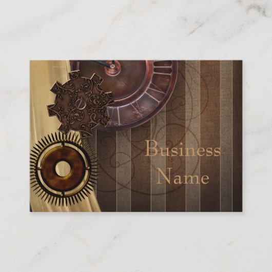 Carte de visite Zizzago Steampunk Design (Devant)