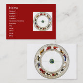 Carte De Visite Zodiaque (Devant / Derrière)