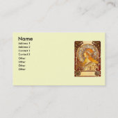 Carte De Visite Zodiaque de Mucha (Dos)