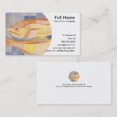 Carte De Visite Zodiaque de Poissons (Devant / Derrière)