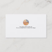 Carte De Visite Zodiaque de Sagittaire (Dos)