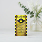 Carte De Visite Zone de construction inspirée  (Debout devant)