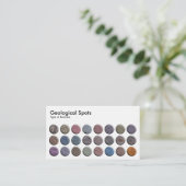 Carte De Visite Zones géologiques - Lin (Debout devant)