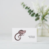 Carte De Visite Zoo Keeper (Debout devant)