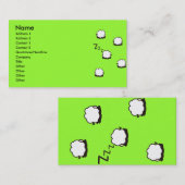 CARTE DE VISITE ZZZ (Devant / Derrière)