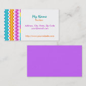 Carte de Visites - Abstract021-c (Devant / Derrière)