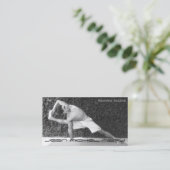 Carte de visites personal trainer (Debout devant)