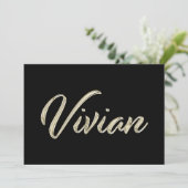Carte de Vivian white gold (Debout devant)