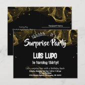 Carte de vœu d'anniversaire surprise pour adulte n (Devant / Derrière)