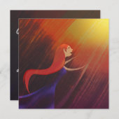 Carte de voeu "Éclat d'étoile" (Devant / Derrière)