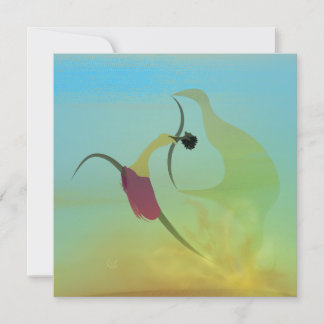 Carte de voeu "Vis sans t'oublier"