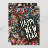 Carte de voeux (Devant / Derrière)