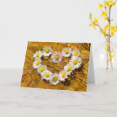 Carte de voeux (Fleur jaune)