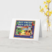 Carte de voeux (Fleur jaune)