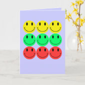 Carte de voeux (Fleur jaune)