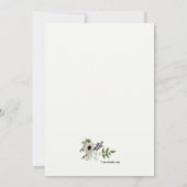 Carte de voeux (Dos)