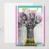 Carte de voeux (Devant / Derrière)