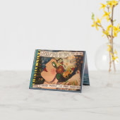 Carte de voeux (Fleur jaune)