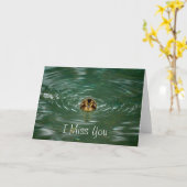 Carte de voeux (Fleur jaune)