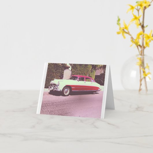 carte de voeux (Fleur jaune)