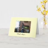 Carte de voeux (Fleur jaune)