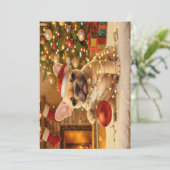 Carte de vœux (Debout devant)