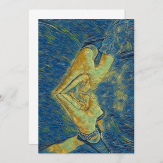 Carte de voeux (Devant / Derrière)