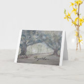 Carte de voeux (Fleur jaune)