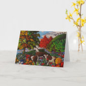 Carte de voeux (Fleur jaune)