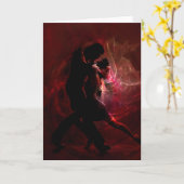 Carte de voeux (Fleur jaune)