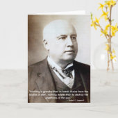 Carte de voeux (Fleur jaune)