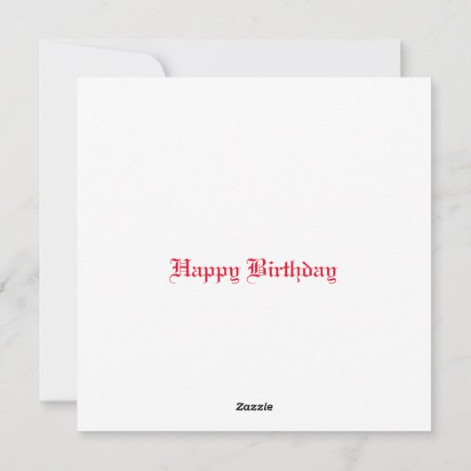 Carte de voeux (Dos)