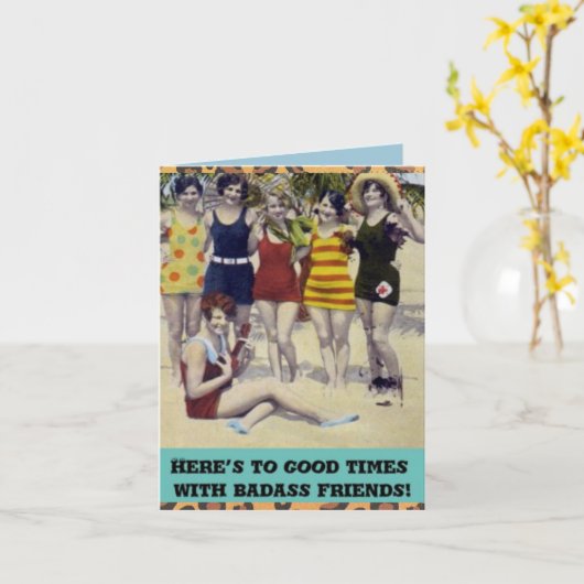 Carte de voeux (Fleur jaune)