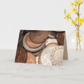 Carte de voeux (Fleur jaune)