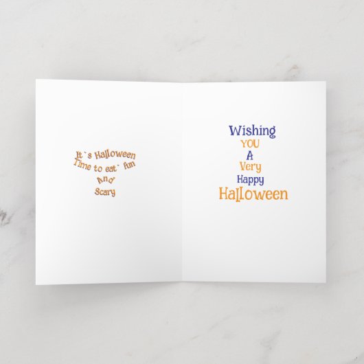 Carte de voeux (Couchage intérieur)