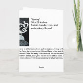 Carte de vœux (Dos)