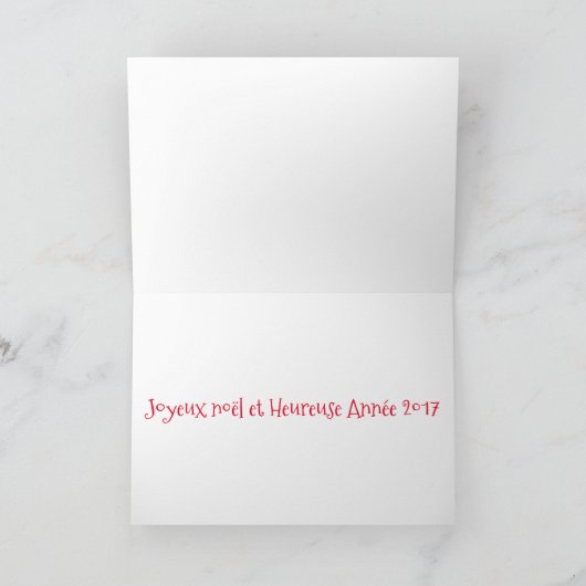 carte de voeux (Intérieur)