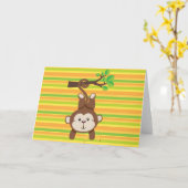 Carte de voeux (Fleur jaune)
