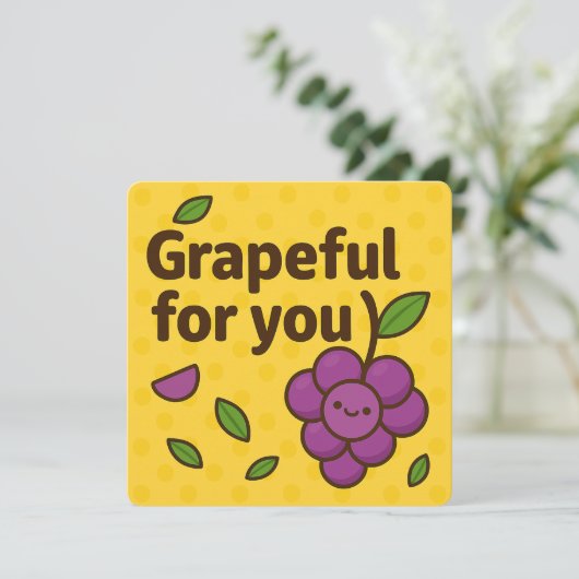 Carte de voeux (Debout devant)