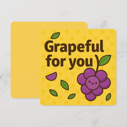 Carte de voeux (Devant / Derrière)