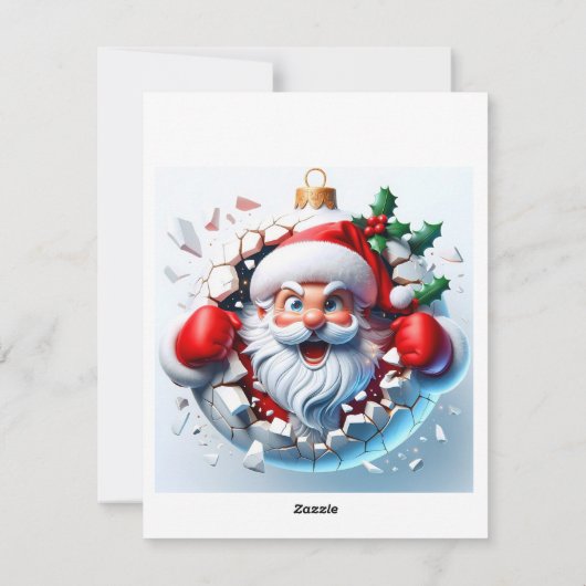 carte de vœux (Dos)