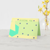 Carte de vœux (Fleur jaune)