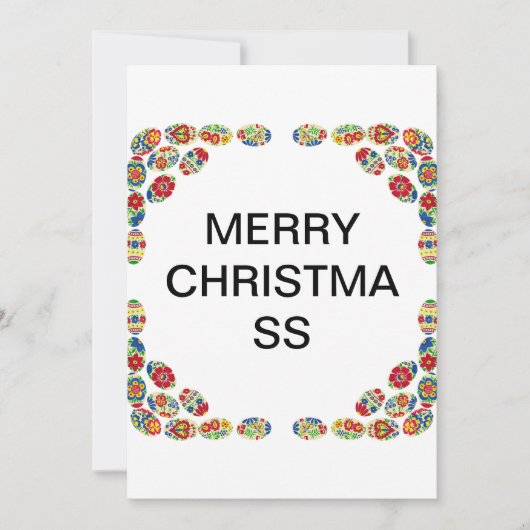 carte de vœux (Devant)