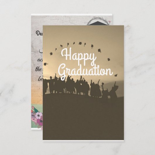 Carte de voeux (Devant / Derrière)