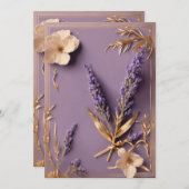 carte de voeux (Devant / Derrière)