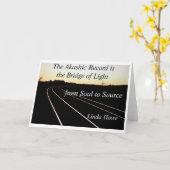 Carte de voeux (Fleur jaune)