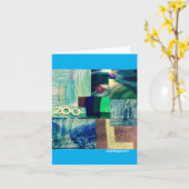 Carte de vœux (Fleur jaune)