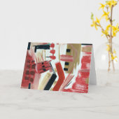 Carte de voeux (Fleur jaune)