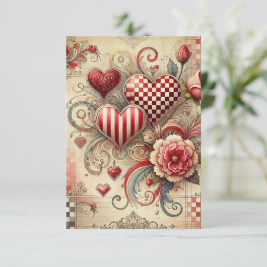 carte de voeux (Debout devant)
